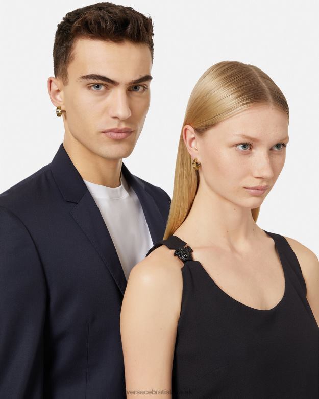 príslušenstvo X8X8P762 Versace greca kruhové náušnice zlato ženy