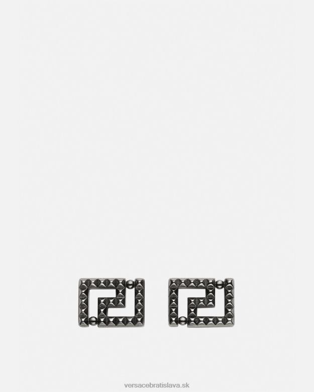 príslušenstvo X8X8P765 Versace puzetové náušnice grécka striebro ženy