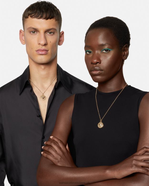 príslušenstvo X8X8P770 Versace náhrdelník s príveskom medúza zlato ženy