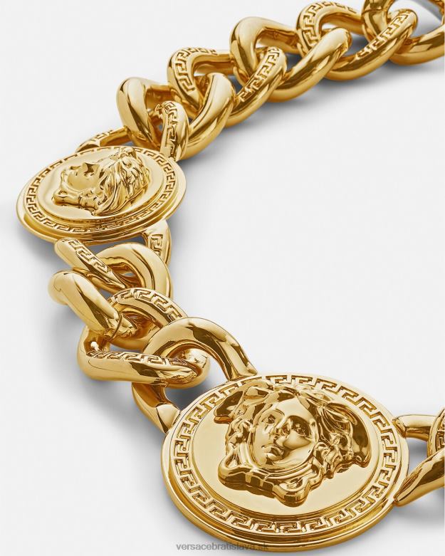 príslušenstvo X8X8P784 Versace medúzový retiazkový náhrdelník zlato ženy