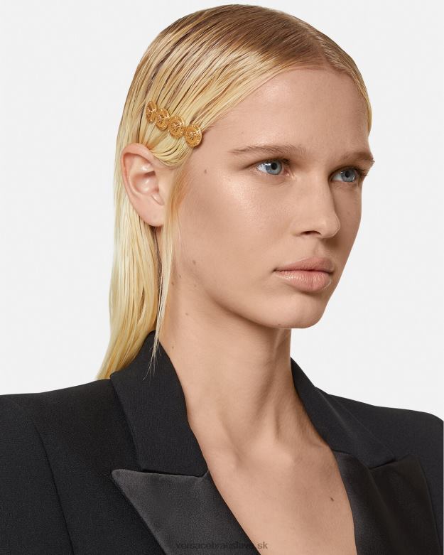 príslušenstvo X8X8P796 Versace pravá medúza hold vlásenka hold zlato ženy