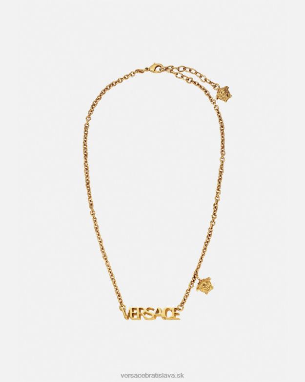 príslušenstvo X8X8P801 Versace náhrdelník s logom zlato ženy