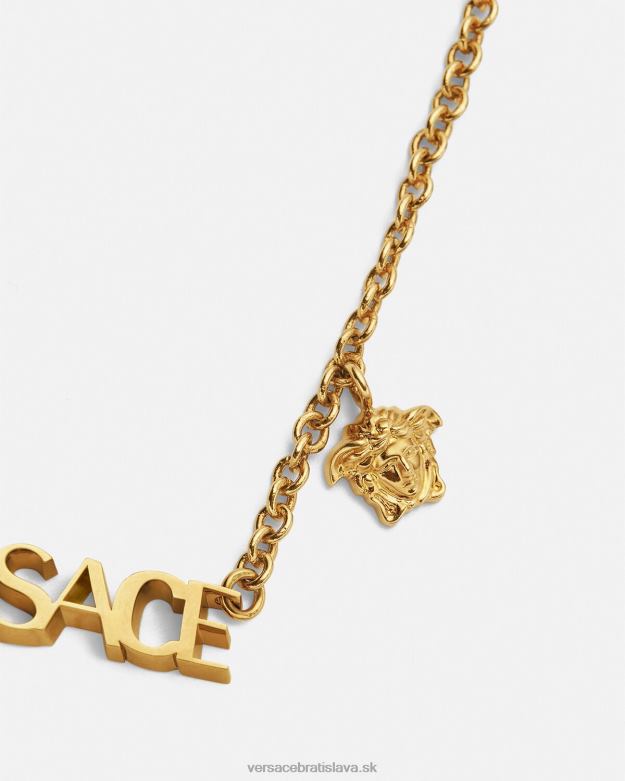 príslušenstvo X8X8P801 Versace náhrdelník s logom zlato ženy