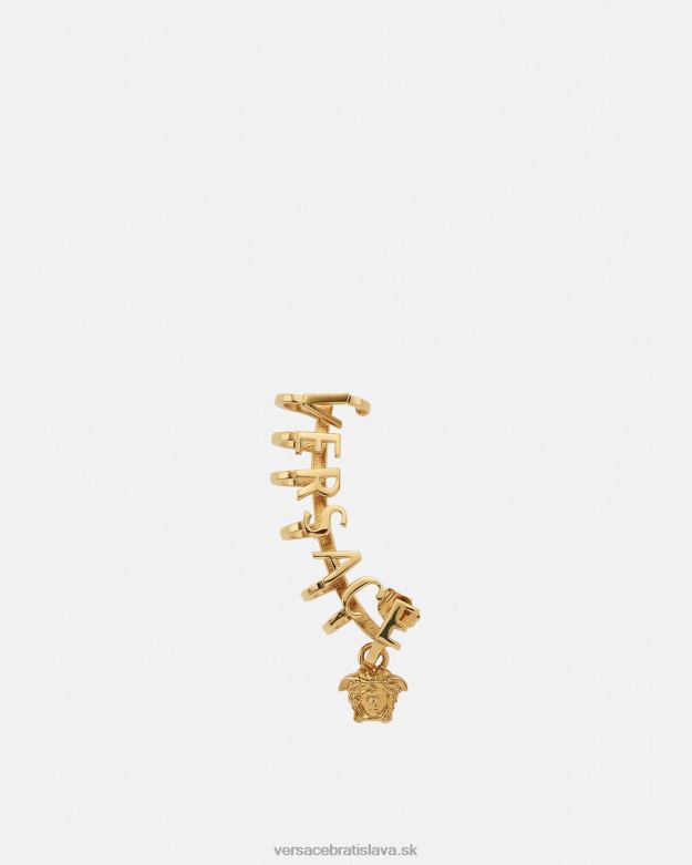 príslušenstvo X8X8P802 Versace manžeta na uši s logom medusa zlato ženy