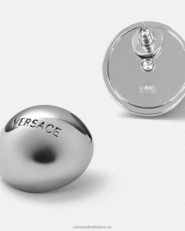príslušenstvo X8X8P808 Versace náušnice guľaté dlaždice striebro ženy
