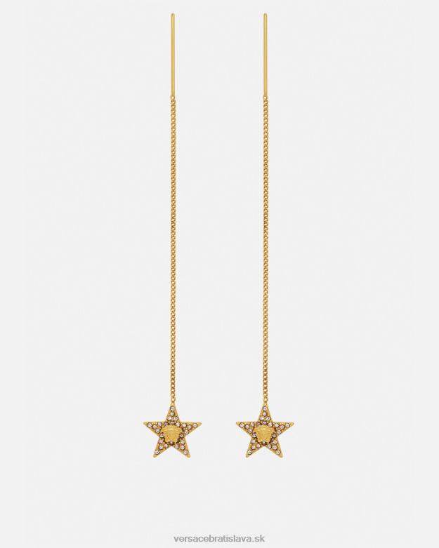 príslušenstvo X8X8P824 Versace náušnice z krištáľovej galaxie zlato ženy
