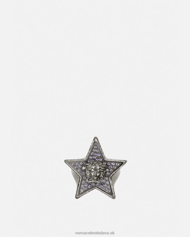 príslušenstvo X8X8P825 Versace krištáľový prstenec galaxie sivá ženy