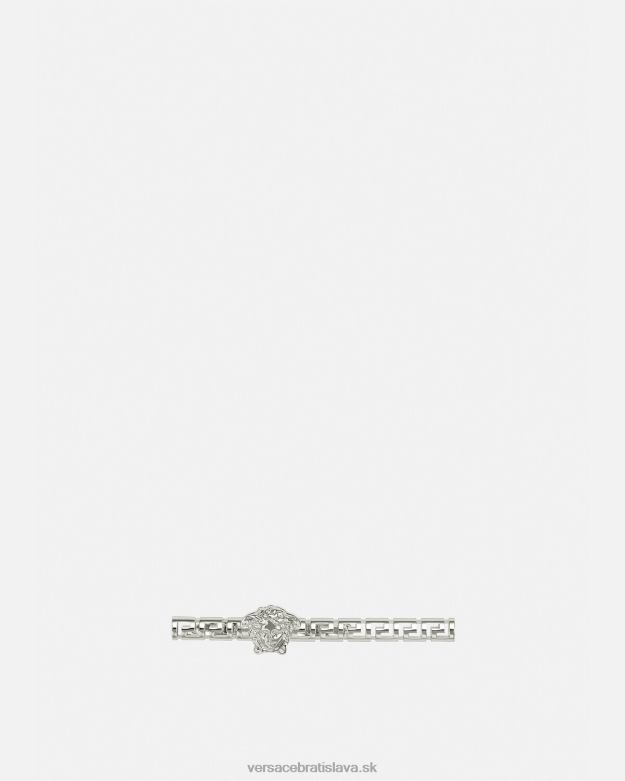 príslušenstvo X8X8P836 Versace greca dvojitý prsteň striebro ženy