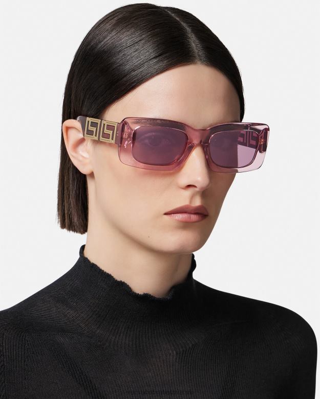 príslušenstvo X8X8P601 Versace nekonečné slnečné okuliare Greca Ružová ženy