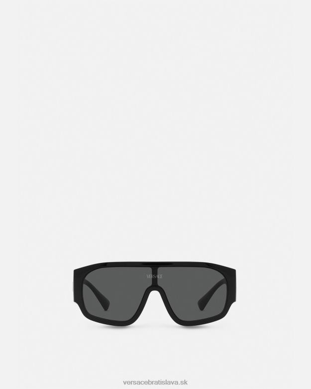 príslušenstvo X8X8P621 Versace slnečné okuliare s logom aviator čierna ženy