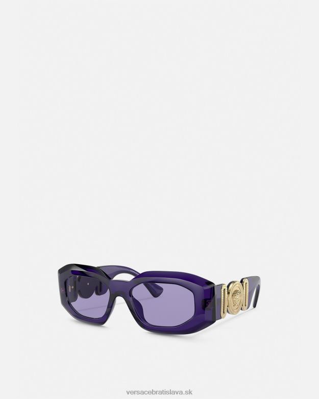 príslušenstvo X8X8P637 Versace slnečné okuliare maxi medusa biggie Fialová ženy