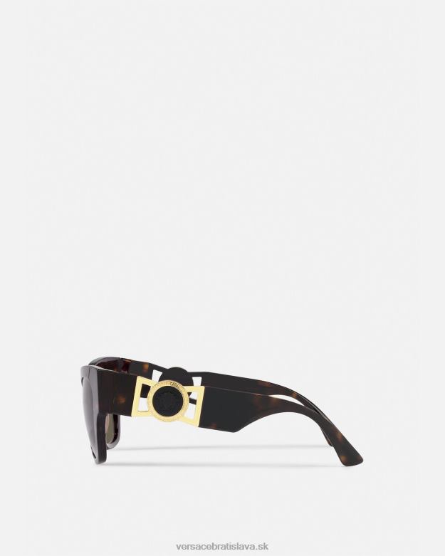 príslušenstvo X8X8P656 Versace motýľové slnečné okuliare medusa biggie havana ženy