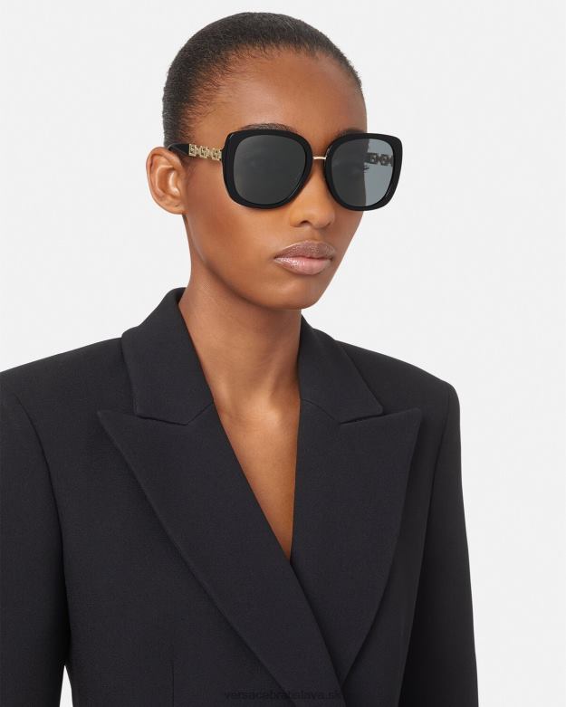 príslušenstvo X8X8P665 Versace slnečné okuliare greca čierna ženy