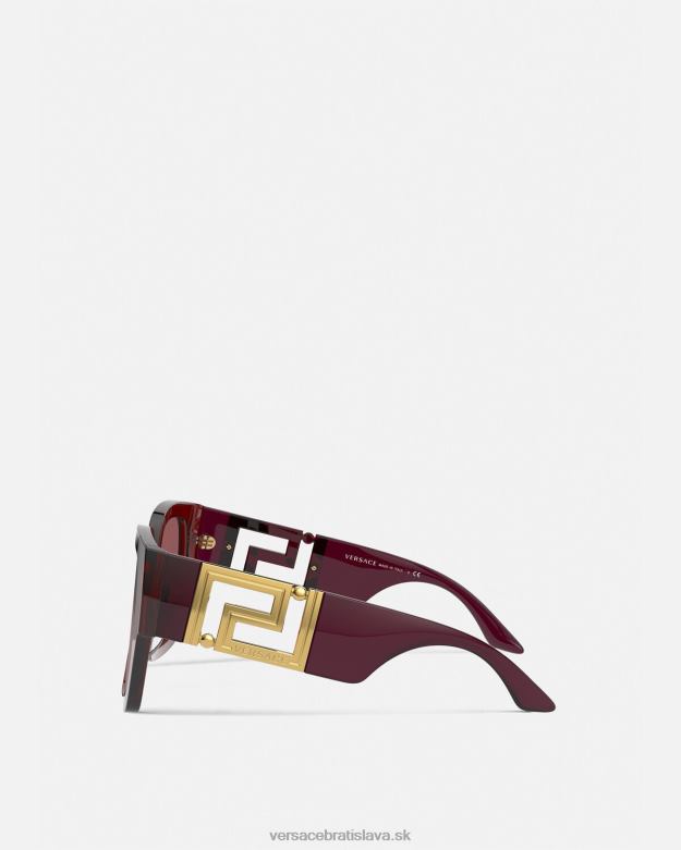príslušenstvo X8X8P668 Versace slnečné okuliare greca bordová ženy