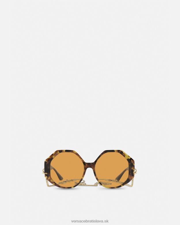 príslušenstvo X8X8P682 Versace greca slnečné okuliare dodatočne fit havana ženy