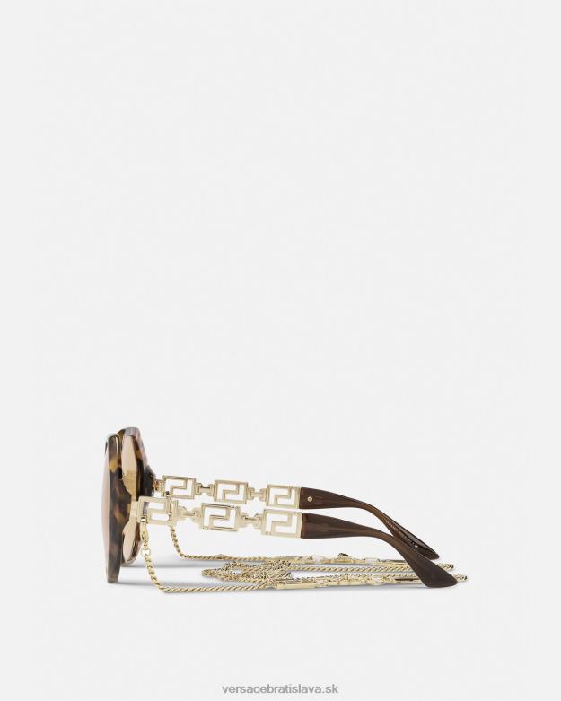 príslušenstvo X8X8P682 Versace greca slnečné okuliare dodatočne fit havana ženy