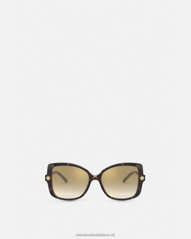 príslušenstvo X8X8P687 Versace Medusa pop elegantné slnečné okuliare s dodatočným strihom havana ženy