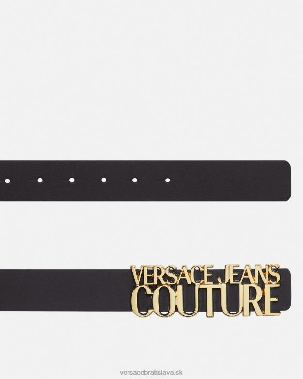 príslušenstvo X8X8P2330 Versace pás s logom čierna ženy