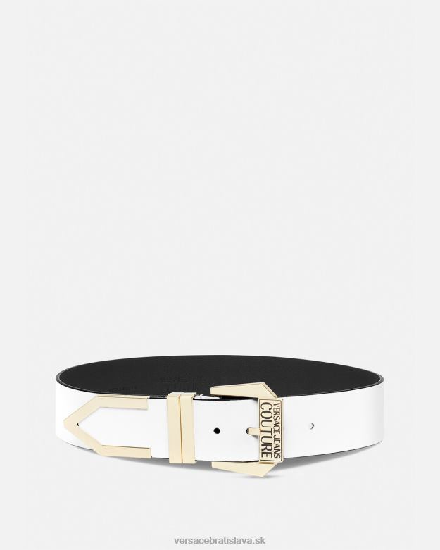 príslušenstvo X8X8P2335 Versace pás s logom biely ženy