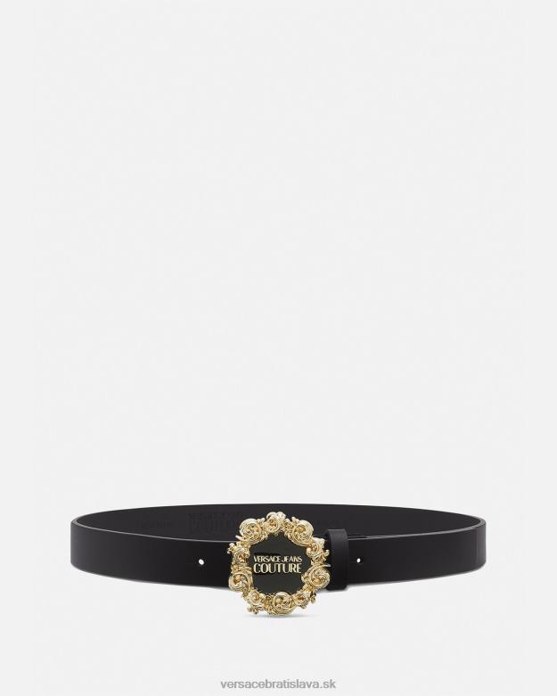 príslušenstvo X8X8P2340 Versace pás s logom čierna ženy