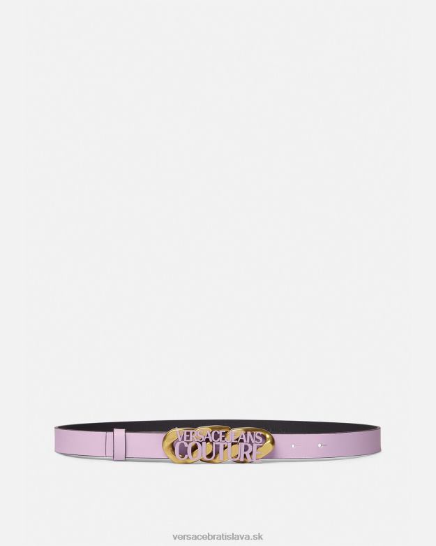 príslušenstvo X8X8P2354 Versace retiazkový pás s logom orgován ženy