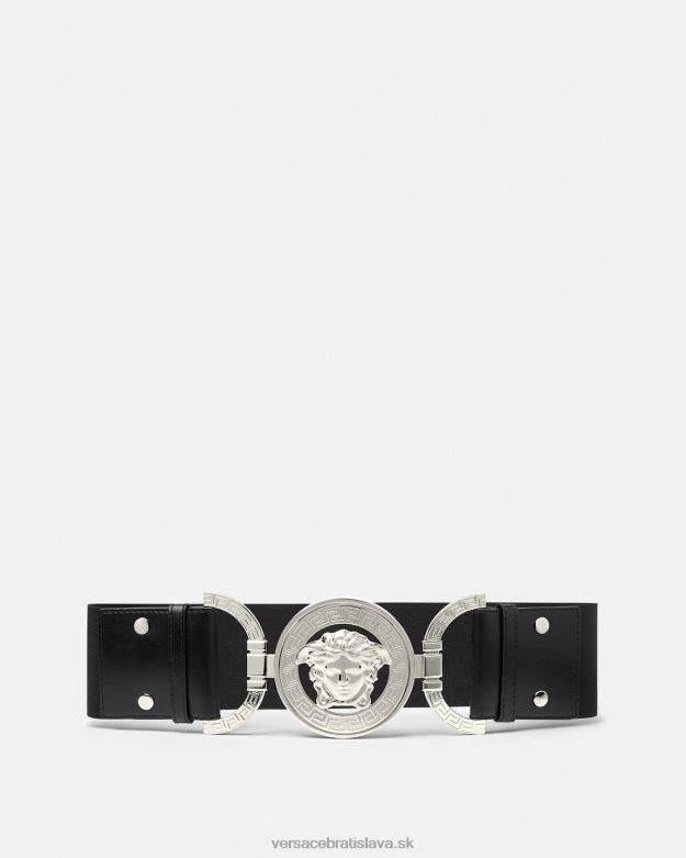 príslušenstvo X8X8P523 Versace medusa \'95 široký opasok čierna ženy