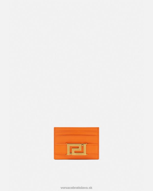 príslušenstvo X8X8P557 Versace držiteľ karty bohyne grécka oranžová ženy