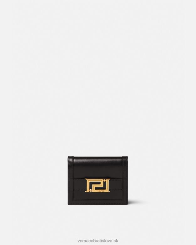 príslušenstvo X8X8P559 Versace greca goddess bifold peňaženka čierna ženy