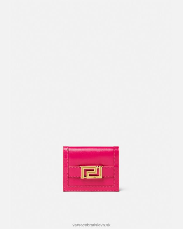 príslušenstvo X8X8P560 Versace greca goddess bifold peňaženka Ružová ženy