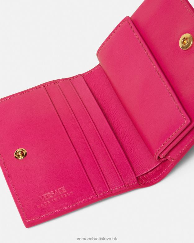príslušenstvo X8X8P560 Versace greca goddess bifold peňaženka Ružová ženy