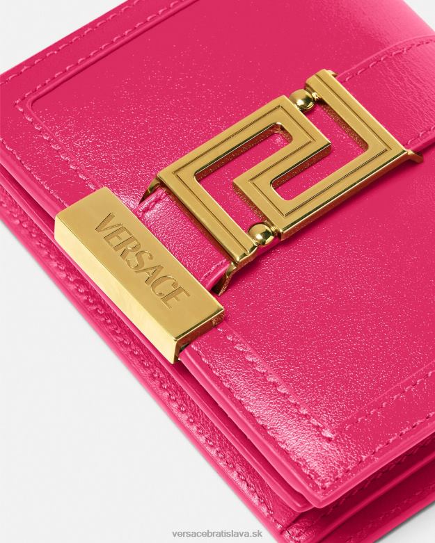príslušenstvo X8X8P564 Versace greca bohyňa reťaz peňaženka Ružová ženy