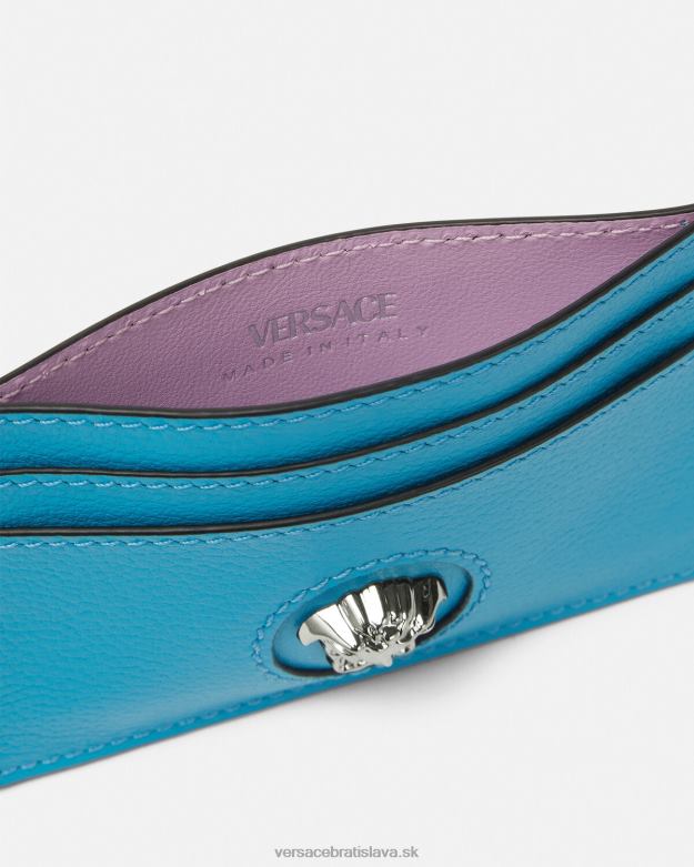 príslušenstvo X8X8P567 Versace puzdro na karty la medusa tyrkysová ženy