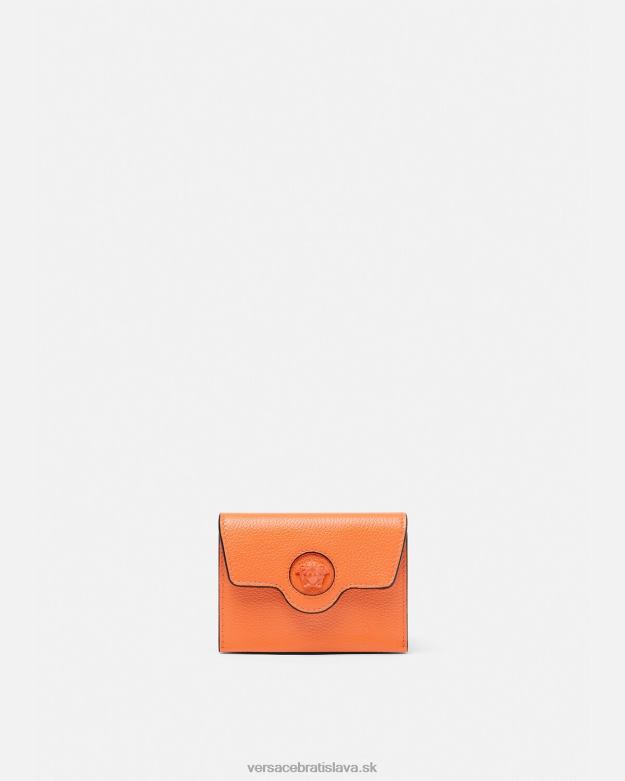 príslušenstvo X8X8P581 Versace držiteľ karty la medusa oranžová ženy