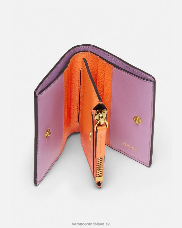 príslušenstvo X8X8P582 Versace peňaženka la medusa oranžová ženy