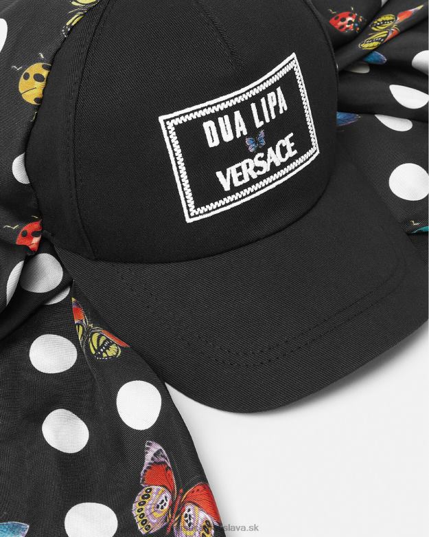 príslušenstvo X8X8P859 Versace bejzbalová čiapka motýle vytlačiť ženy
