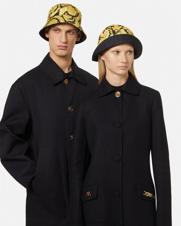 príslušenstvo X8X8P873 Versace barocco bucket hat vytlačiť ženy