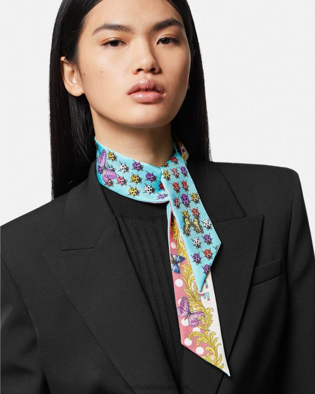 príslušenstvo X8X8P893 Versace motýľ šatková kravata vytlačiť ženy