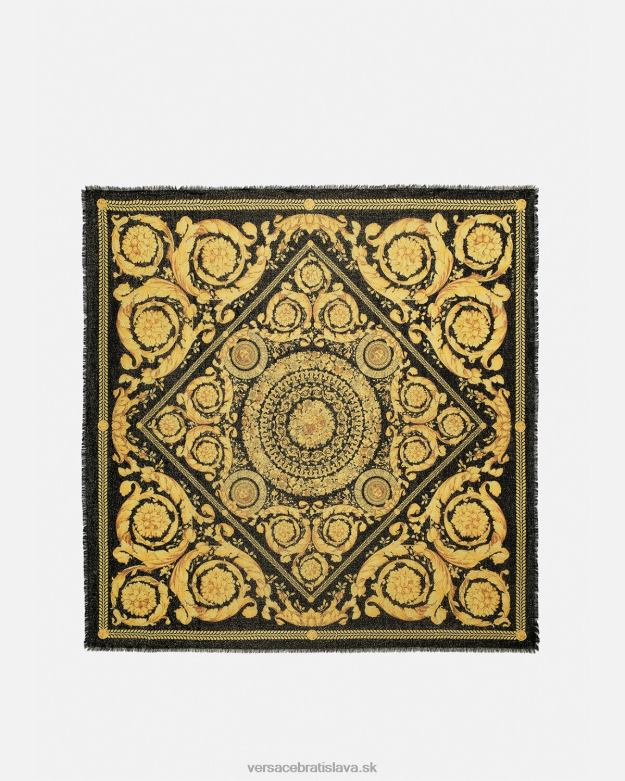 príslušenstvo X8X8P901 Versace barokový šál so strapcami vytlačiť ženy