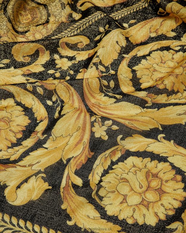 príslušenstvo X8X8P901 Versace barokový šál so strapcami vytlačiť ženy