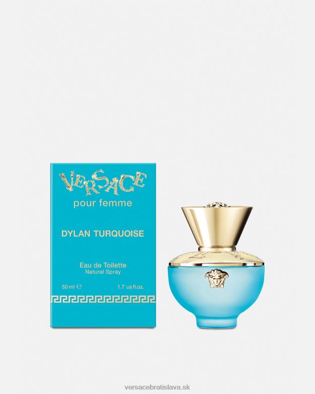 príslušenstvo X8X8P1001 Versace dylan tyrkysová edt 50 ml Modrá ženy