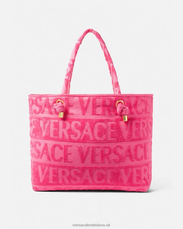 spodná bielizeň a plážové oblečenie X8X8P1208 Versace taška na uteráky z krištáľovej medúzy fuchsiová ženy