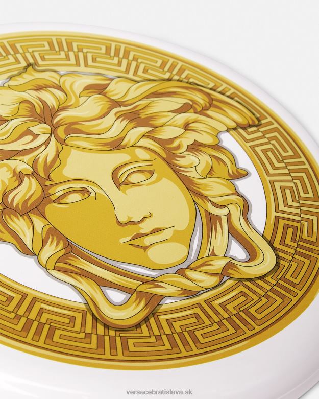 spodná bielizeň a plážové oblečenie X8X8P1211 Versace medúza frisbee biely ženy