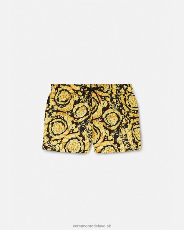 spodná bielizeň a plážové oblečenie X8X8P1140 Versace barocco plavky vytlačiť ženy