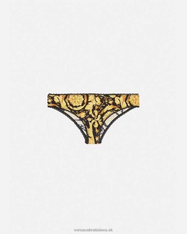spodná bielizeň a plážové oblečenie X8X8P1072 Versace barocco slipy vytlačiť ženy