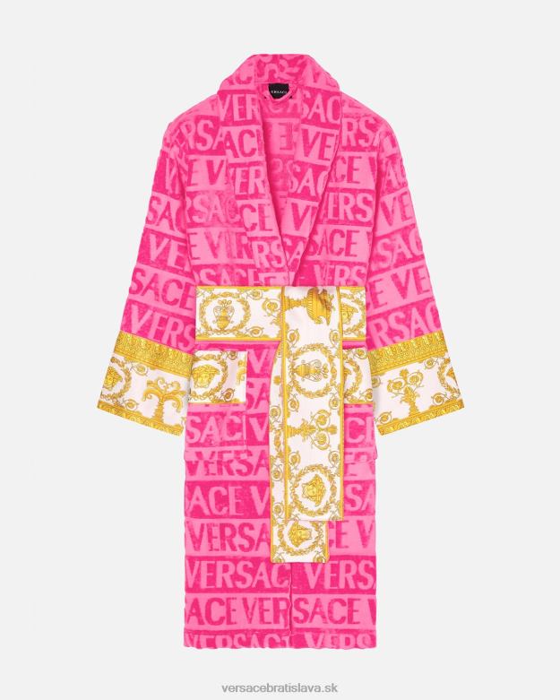 spodná bielizeň a plážové oblečenie X8X8P1094 Versace i barokový župan fuchsiová ženy