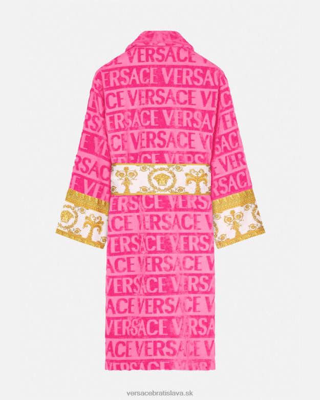 spodná bielizeň a plážové oblečenie X8X8P1094 Versace i barokový župan fuchsiová ženy