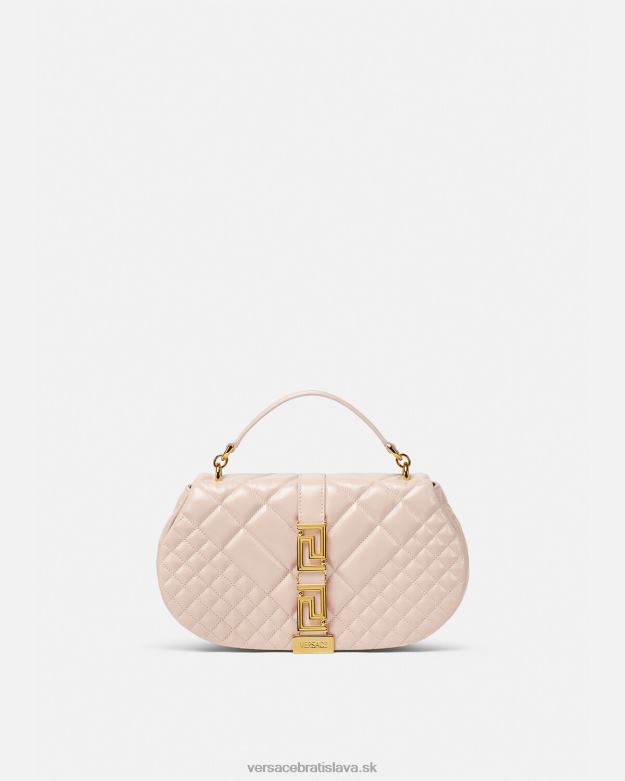 tašky X8X8P245 Versace taška cez rameno greca goddess svetlo ružová ženy