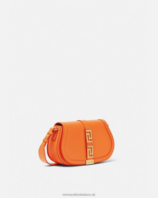 tašky X8X8P250 Versace taška cez rameno greca goddess oranžová ženy