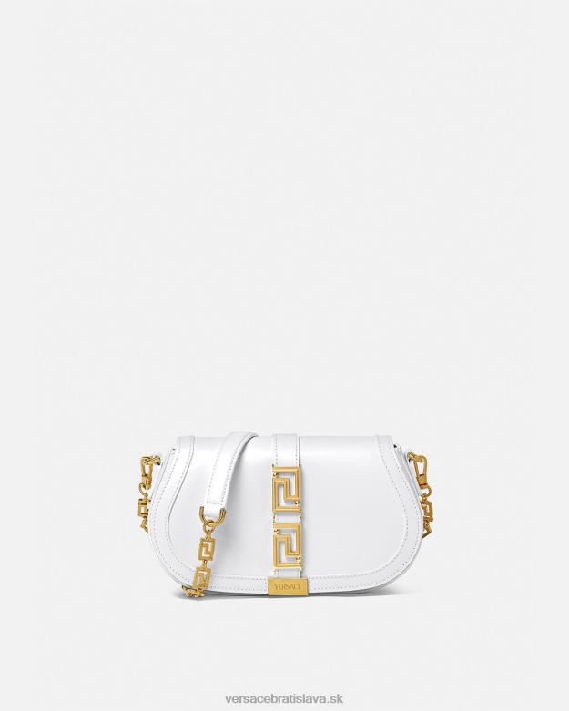 tašky X8X8P253 Versace taška cez rameno greca goddess biely ženy