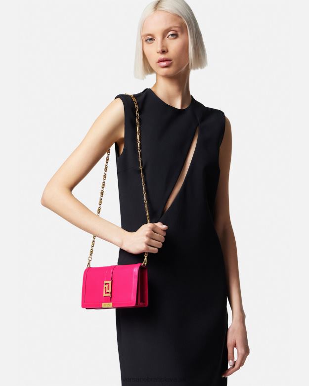 tašky X8X8P259 Versace mini taška greca goddess Ružová ženy